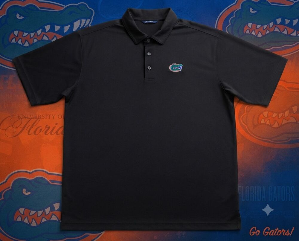 Cutter & Buck 3X Tall Mens Performance Polo Florida Gators Embroidered CB Sleeve